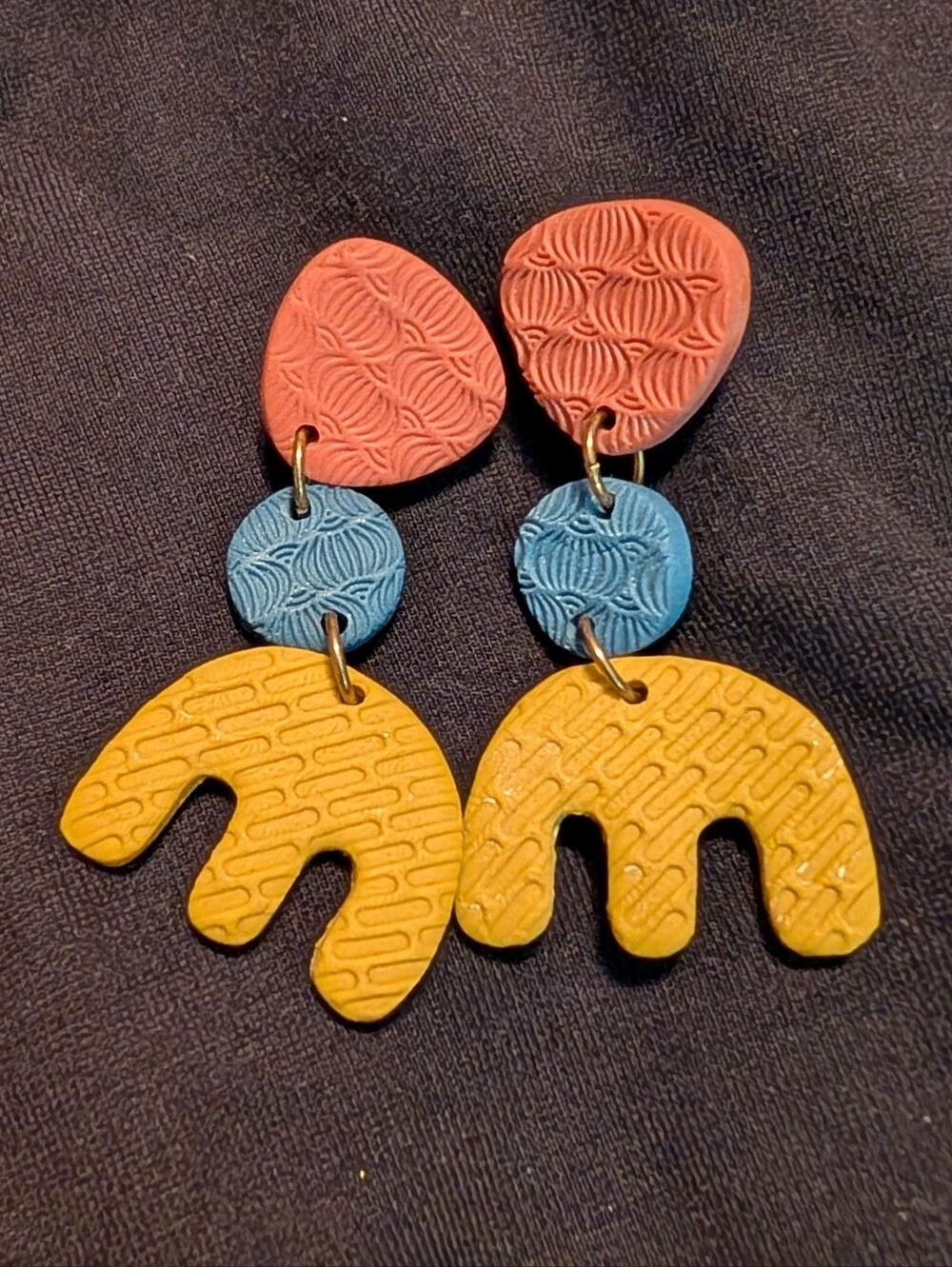 Stina B Colourful Earrings